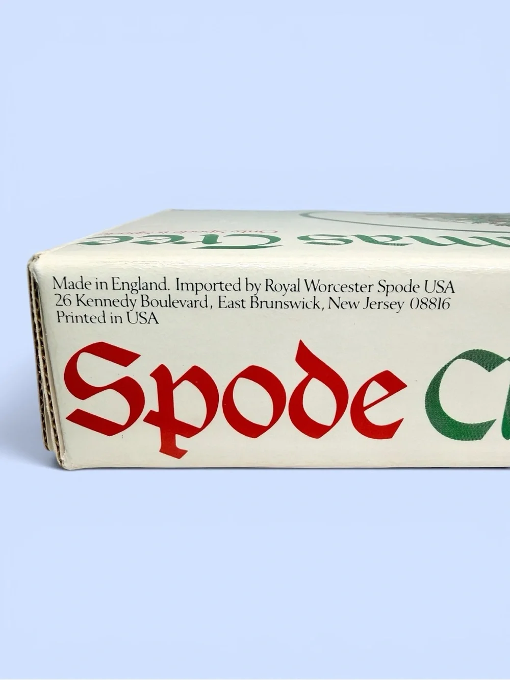 Spode Christmas Tree Pickle Dish Serving Tray S3324 R Made in England Original
